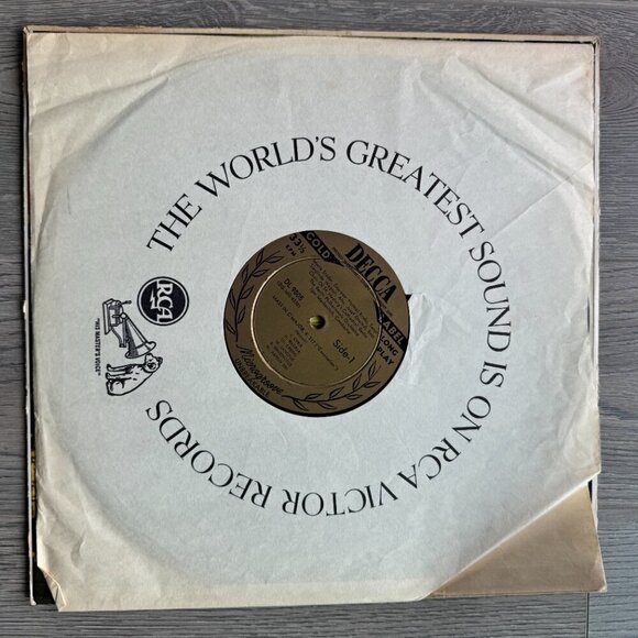 Vintage 50s Mozart Vinyl Record "Mass in C Major K.317" & "Symphony No.38 K.504" - Picture 5 of 6